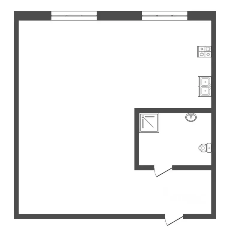 1-к кв. Тюменская область, Тюмень ул. Карла Маркса, 129 (33.0 м) - Фото 2