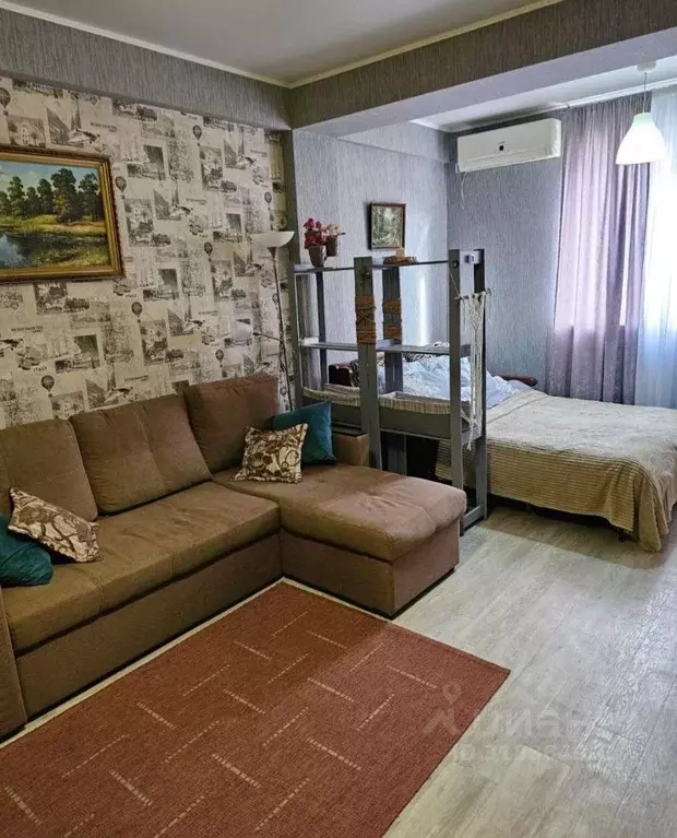 1-к кв. Краснодарский край, Сочи Новый Сочи мкр, ул. Клубничная, 90 ... - Фото 0