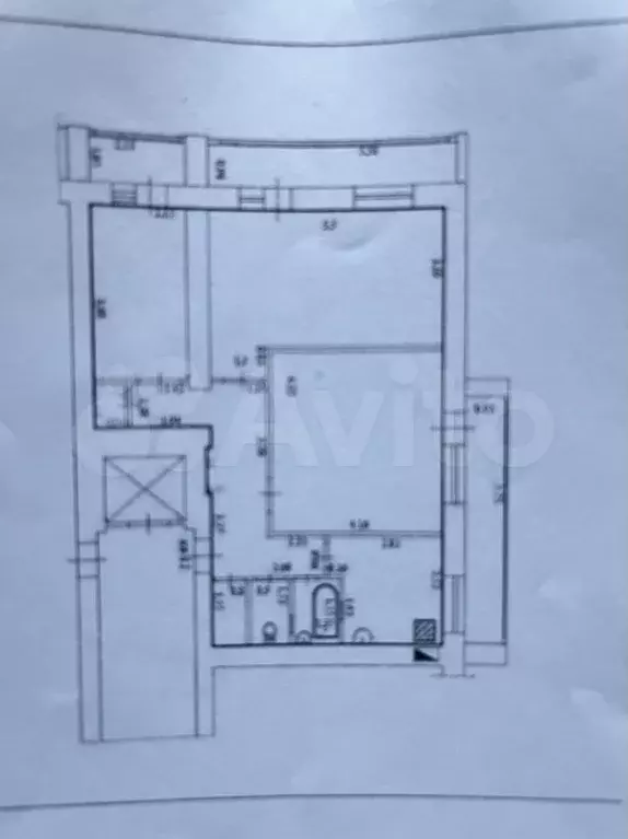 3-к. квартира, 65 м, 3/9 эт. - Фото 0