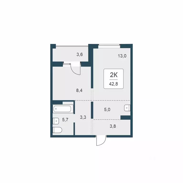 1-к кв. Новосибирская область, Новосибирск ул. Сибиряков-Гвардейцев, ... - Фото 1