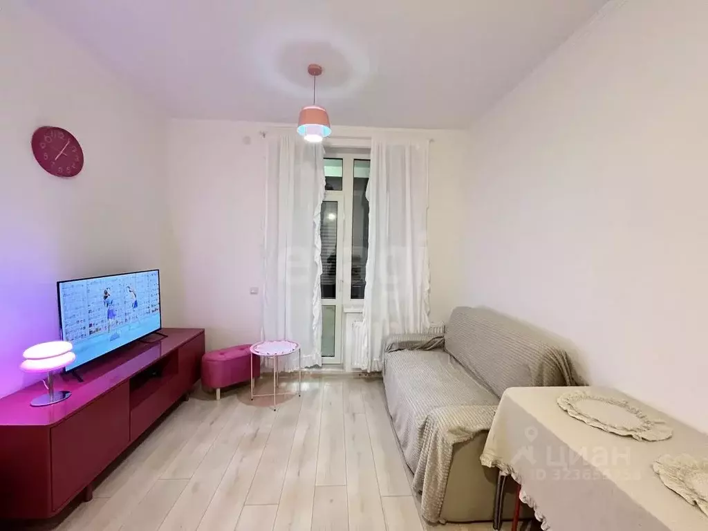 Студия Санкт-Петербург аллея Арцеуловская, 9 (19.6 м) - Фото 1