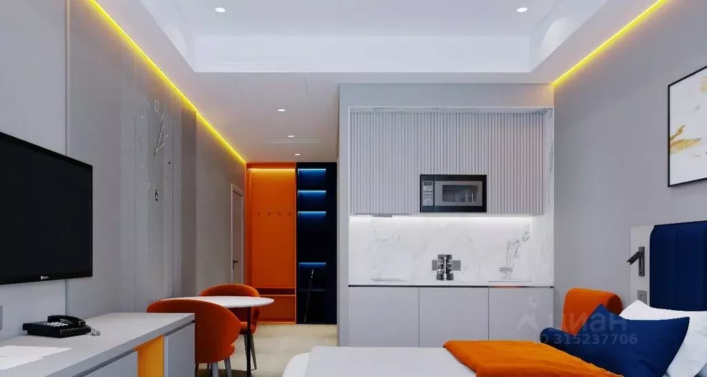 1-к кв. Крым, Евпатория ул. Симферопольская (36.13 м) - Фото 0