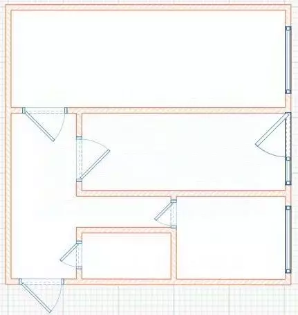 2-к кв. Омская область, Омск Донецкая ул., 1 (45.2 м) - Фото 2