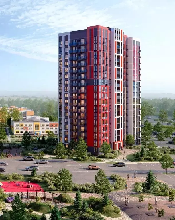 Студия Брянская область, Брянск Архитектор жилой комплекс (29.4 м) - Фото 1