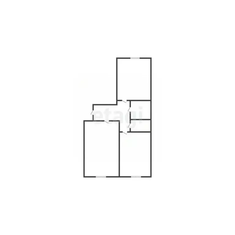 2-к кв. Курская область, Обоянь ул. Ломоносова, 24 (50.9 м) - Фото 1
