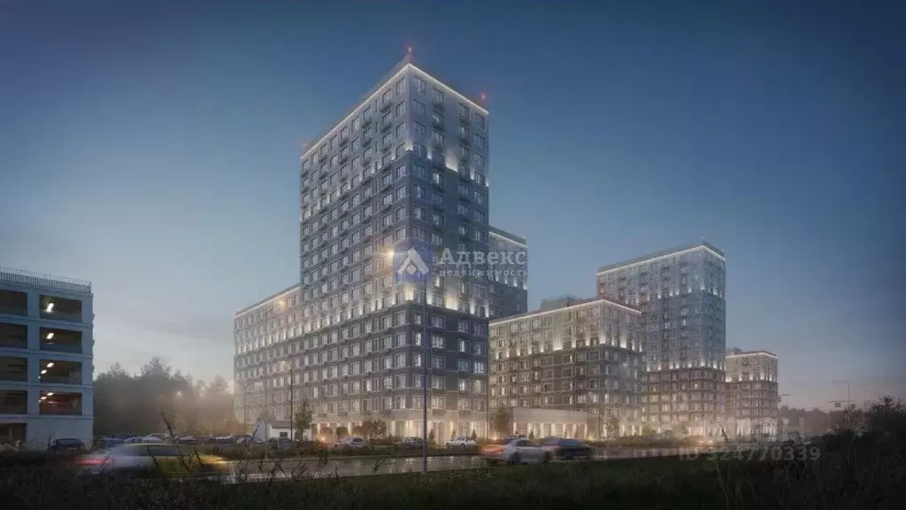 Студия Тюменская область, Тюмень ул. Сергея Корепанова, 34 (29.58 м) - Фото 1