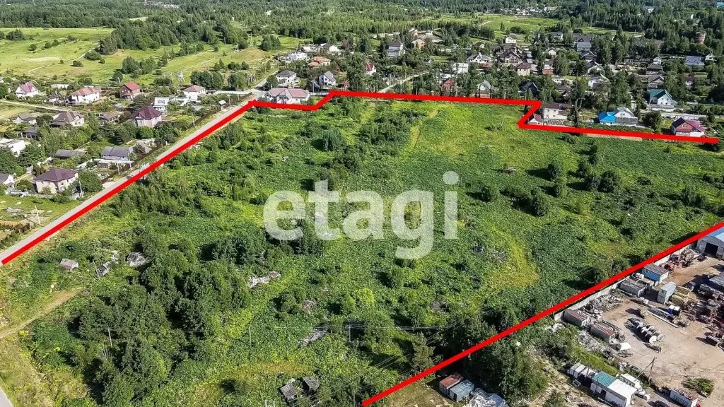 Участок в Ленинградская область, Всеволожский район, Колтушское ... - Фото 1