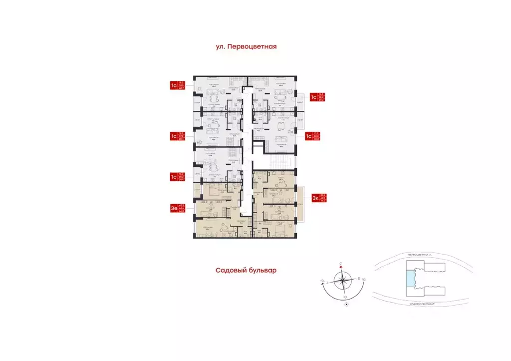 3-к кв. Пермский край, Пермский муниципальный округ, с. Култаево, ... - Фото 2