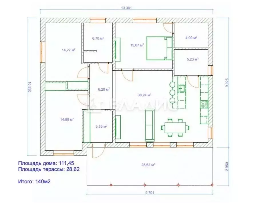 Дом в Белгородская область, Яковлевский муниципальный округ, с. ... - Фото 2