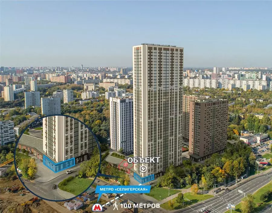Торговая площадь в Москва Дмитровское ш., вл89 (57 м) - Фото 1