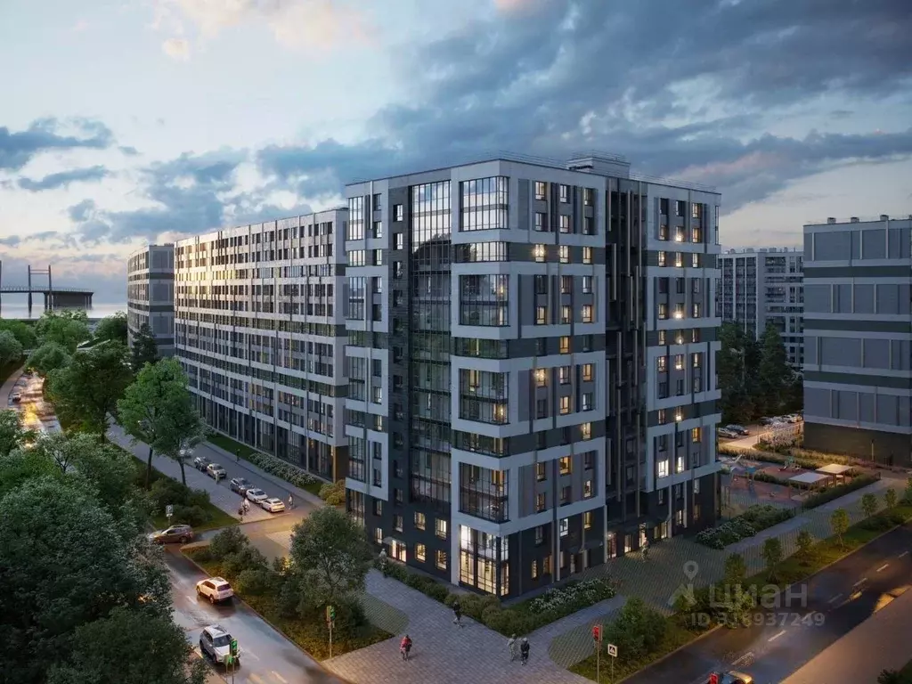 1-к кв. Санкт-Петербург бул. Головнина, 6к1 (49.6 м) - Фото 1