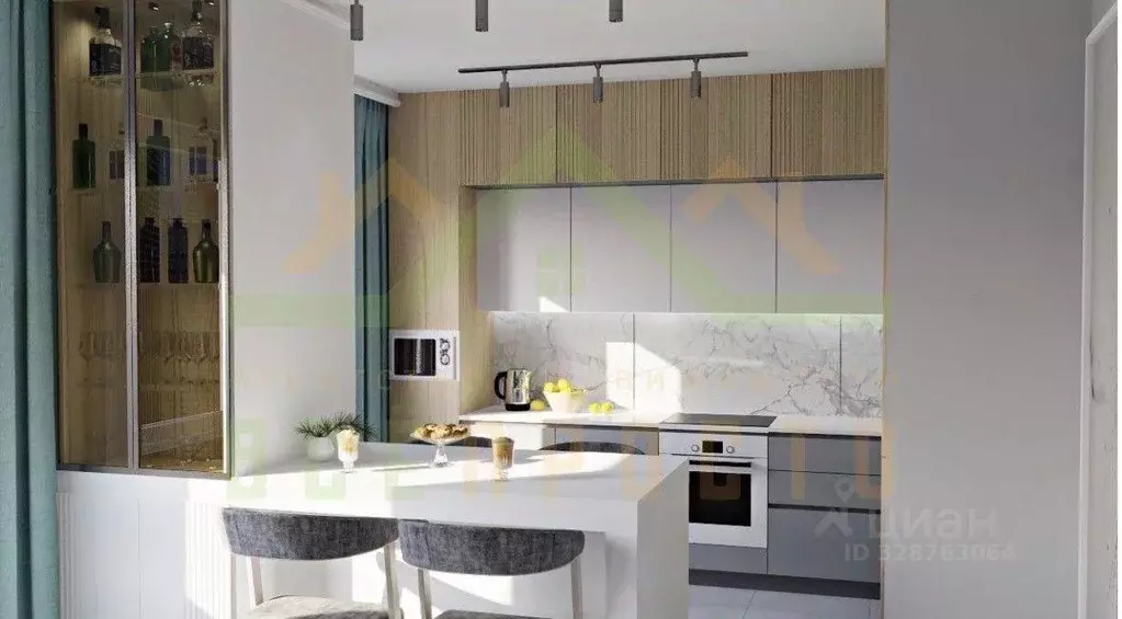 Квартира, 3 комнаты, 106.1 м - Фото 1