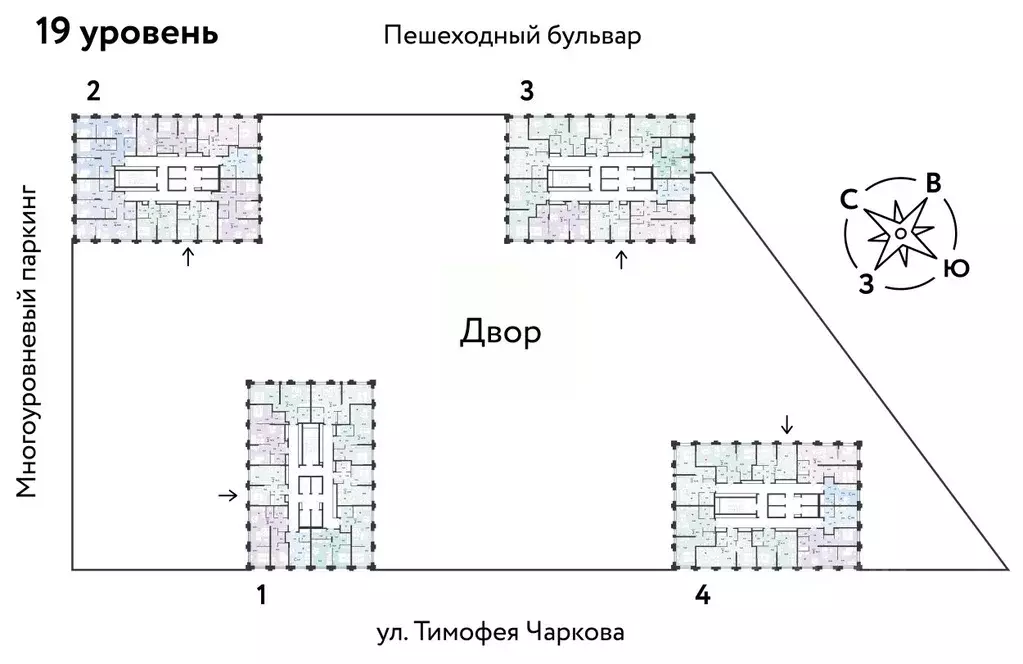 2-к кв. Тюменская область, Тюмень ул. Тимофея Чаркова, 93 (40.95 м) - Фото 1