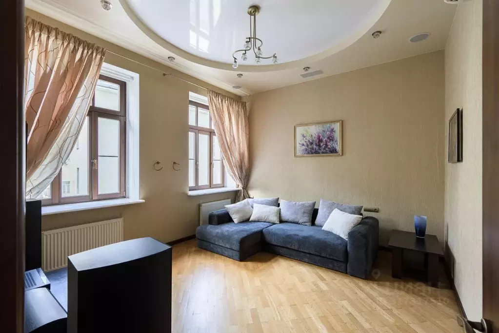 3-к кв. Москва ул. Сретенка, 9 (127.0 м) - Фото 0