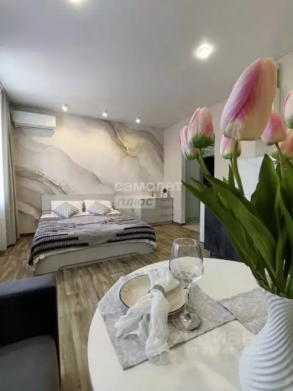 Студия Краснодарский край, Краснодар ул. Конгрессная, 17 (26.7 м) - Фото 1