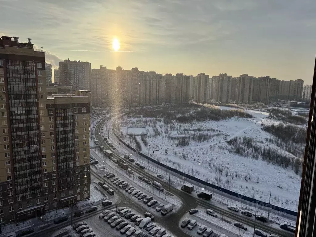 1-к кв. Санкт-Петербург пос. Парголово, Заречная ул., 33 (42.0 м) - Фото 1