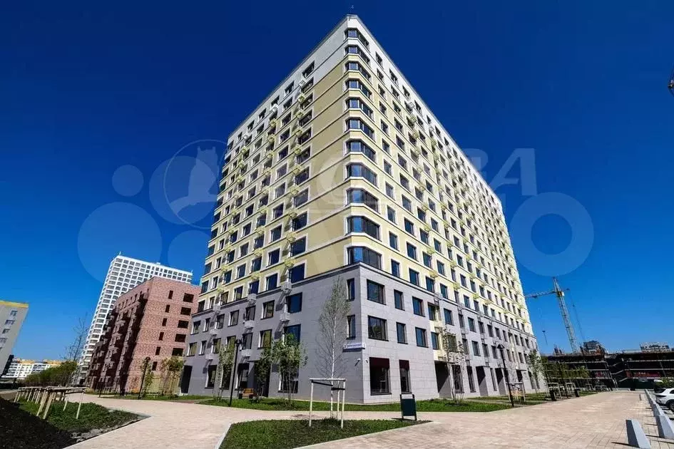 1-к. квартира, 56,5 м, 6/14 эт. - Фото 1