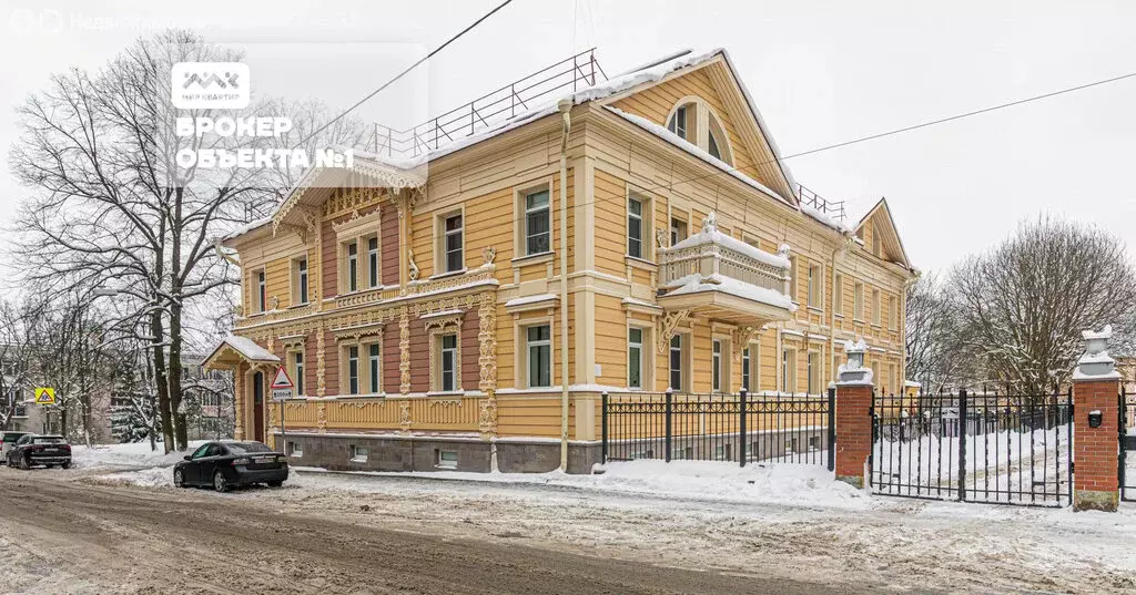 3-комнатная квартира: Пушкин, Церковная улица, 7 (90 м) - Фото 1