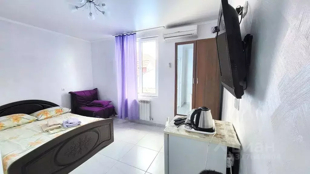 Комната Краснодарский край, Сочи Адлер жилрайон, ул. Гоголя, 23А - Фото 0