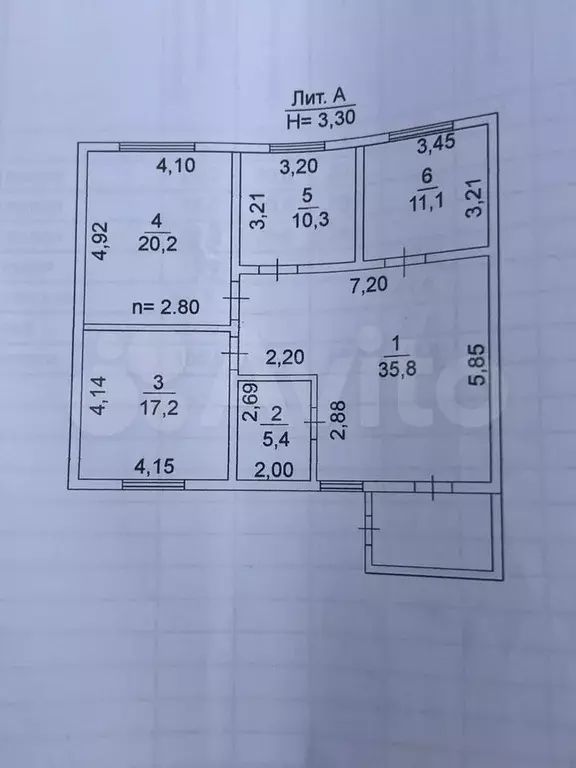Дом 120 м на участке 3 сот. - Фото 0