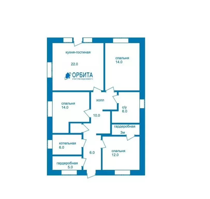 Дом в микрорайон Казарово, улица Хамита Ярми (97.2 м) - Фото 1