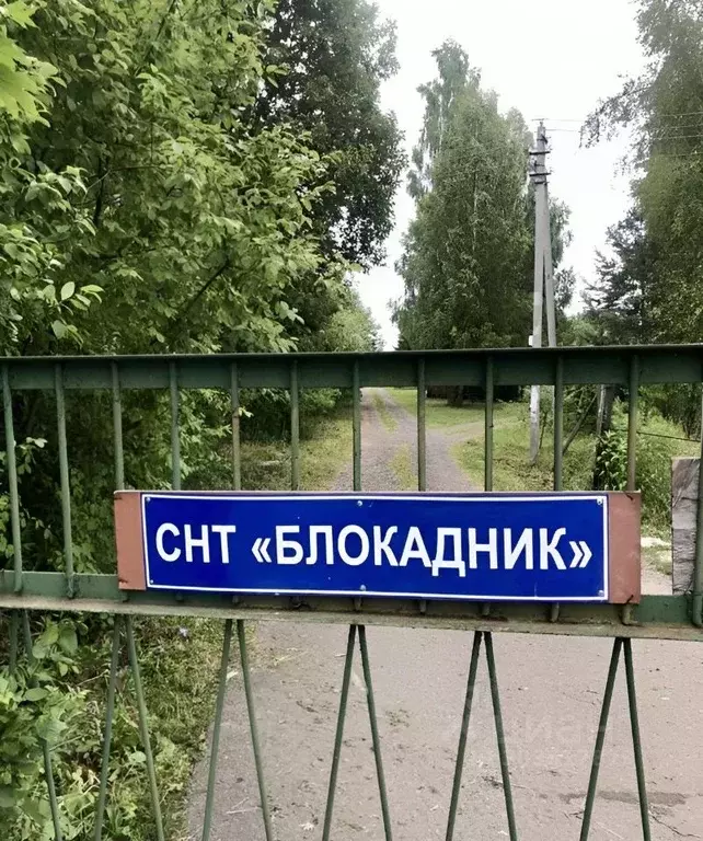 Участок в Московская область, Ступино городской округ, Блокадник СНТ  ... - Фото 0