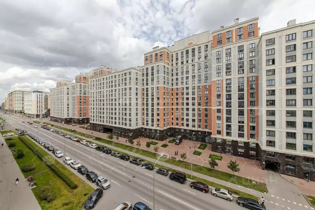 3-к кв. Санкт-Петербург ул. Парфеновская, 11к1 (80.4 м) - Фото 1