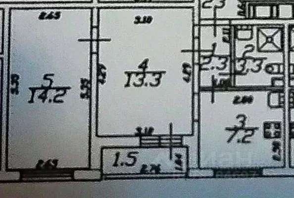 2-к кв. Санкт-Петербург дор. Муринская, 10к1 (42.0 м) - Фото 2