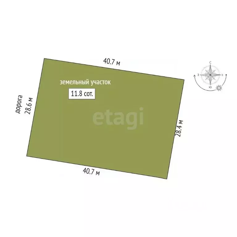 Участок в Башкортостан, Аургазинский район, с. Толбазы ул. Трудовая ... - Фото 2