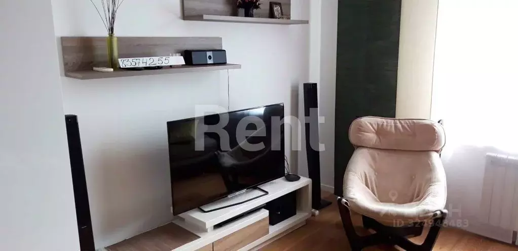 1-к кв. Краснодарский край, Сочи Новый Сочи мкр, ул. Цюрупы, 4Б (60.0 ... - Фото 2