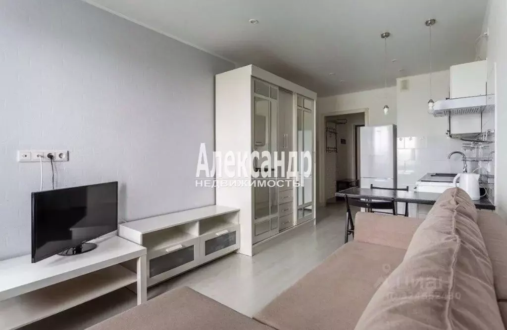 Студия Ленинградская область, Мурино Всеволожский район, бул. ... - Фото 2