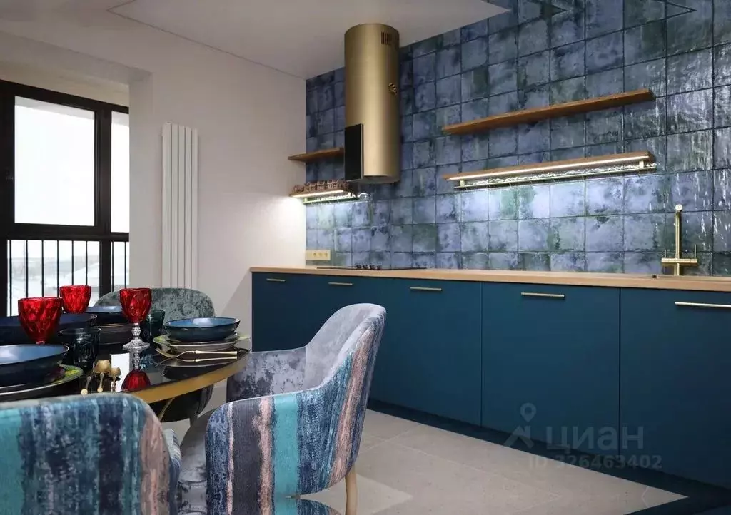 1-к кв. Самарская область, Самара ул. Г.С. Аксакова, 7 (54.0 м) - Фото 1