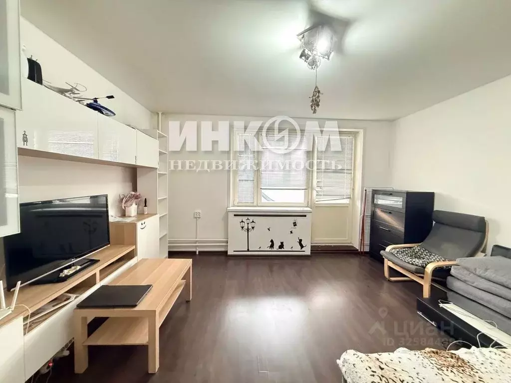 1-к кв. Московская область, Ленинский городской округ, Дрожжино пгт ... - Фото 1