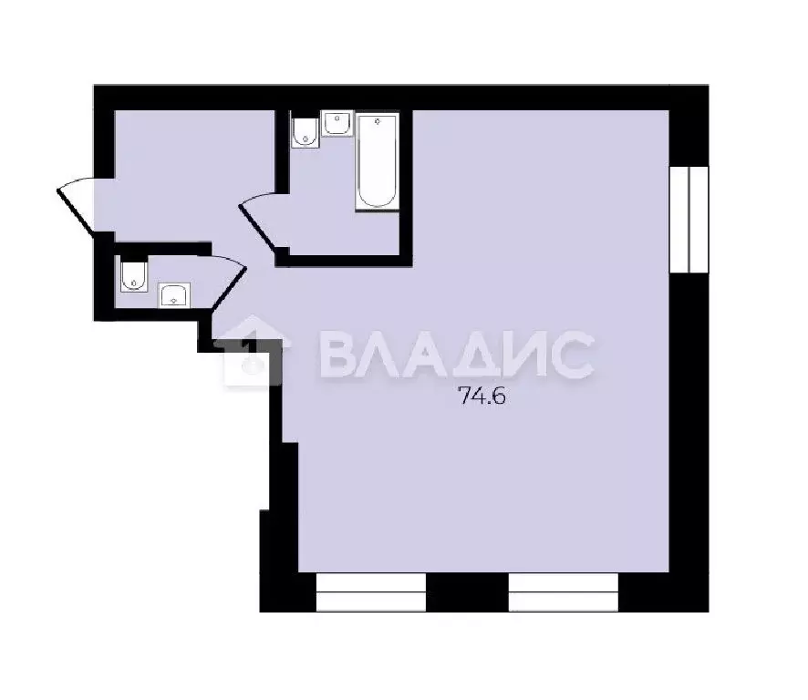 Продается 3-комнатная квартира - Фото 1
