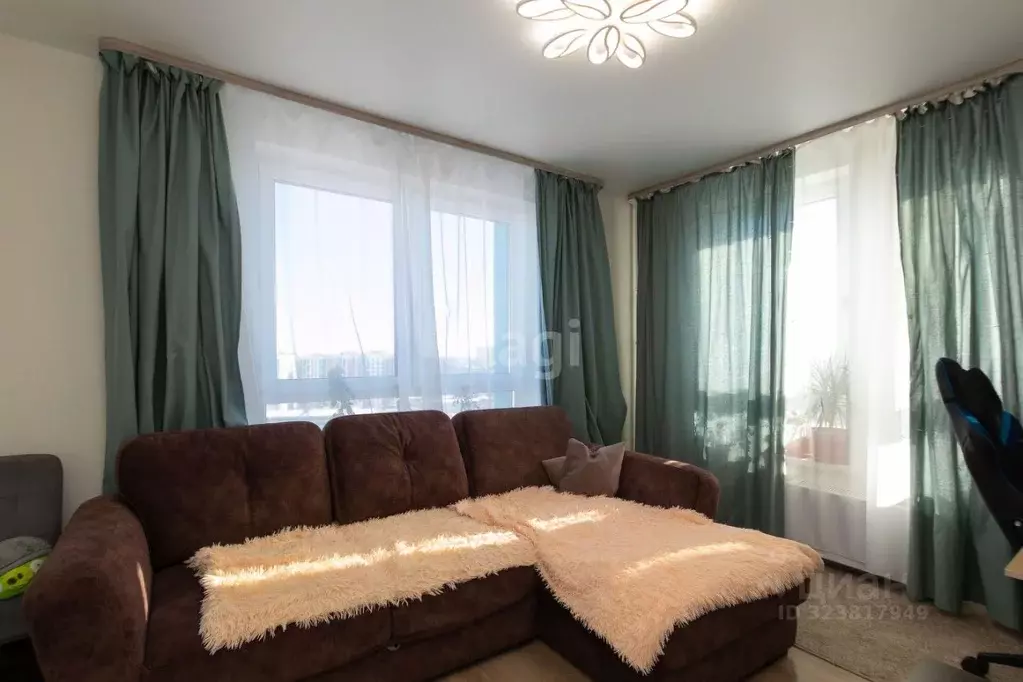 2-к кв. Тюменская область, Тюмень Полевая ул., 117к1 (50.0 м) - Фото 1