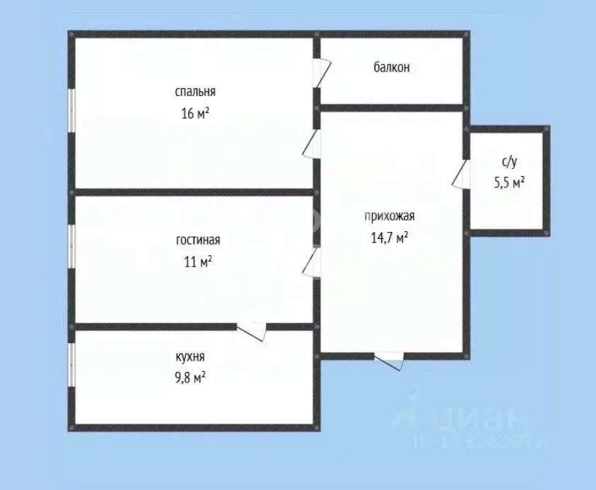 2-к кв. Дагестан, Каспийск ул. Камиля Гасанова, 4А (60.0 м) - Фото 2