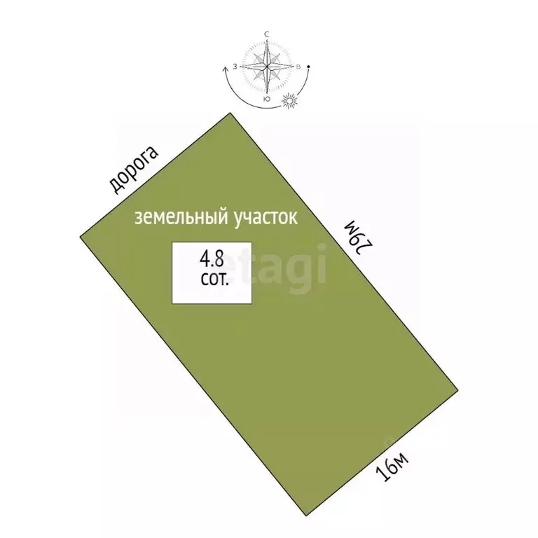 Участок в Ростовская область, Ростов-на-Дону  (4.8 сот.) - Фото 0