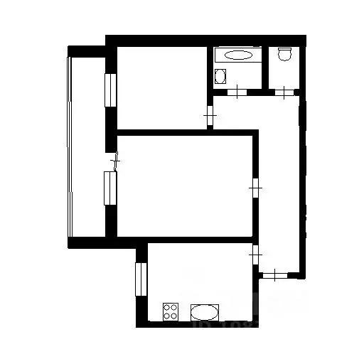 2-к кв. Тюменская область, Тюмень ул. Щербакова, 112 (51.0 м) - Фото 1