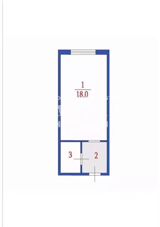 1-к кв. Кемеровская область, Кемерово Ногинская ул., 10 (24.0 м) - Фото 1