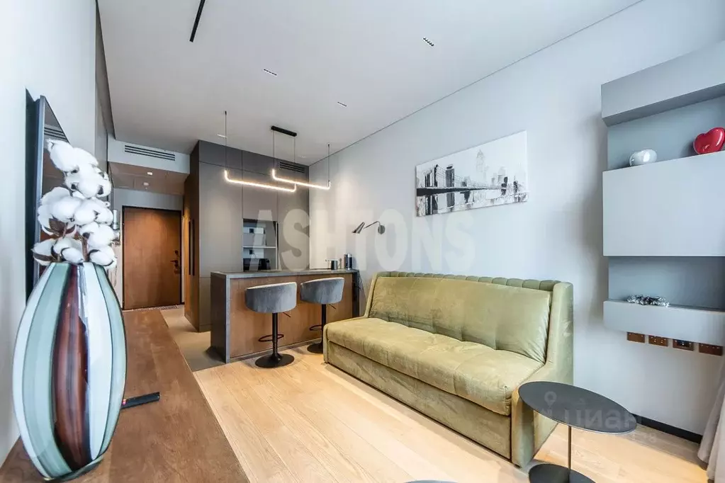 Студия Москва Шелепихинская наб., 42к3 (25.0 м) - Фото 1