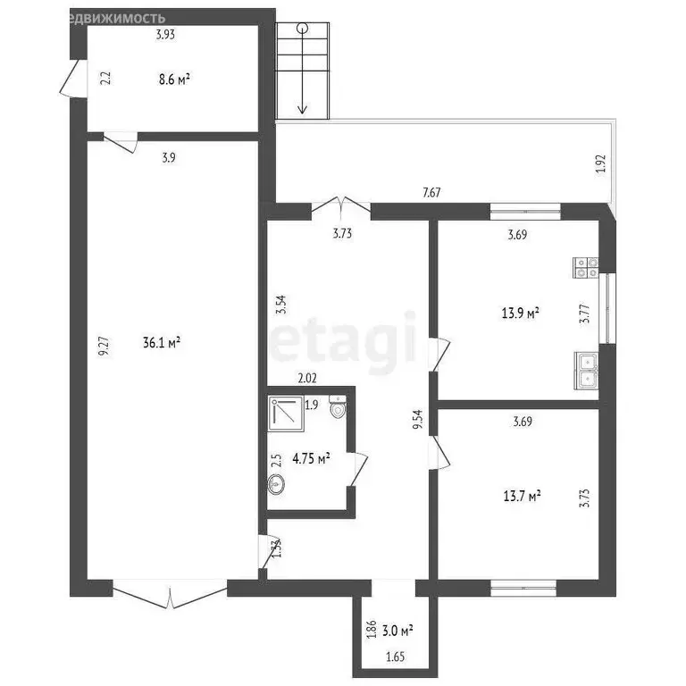 Дом в Читинский район, сельское поселение Смоленское, территория ... - Фото 2