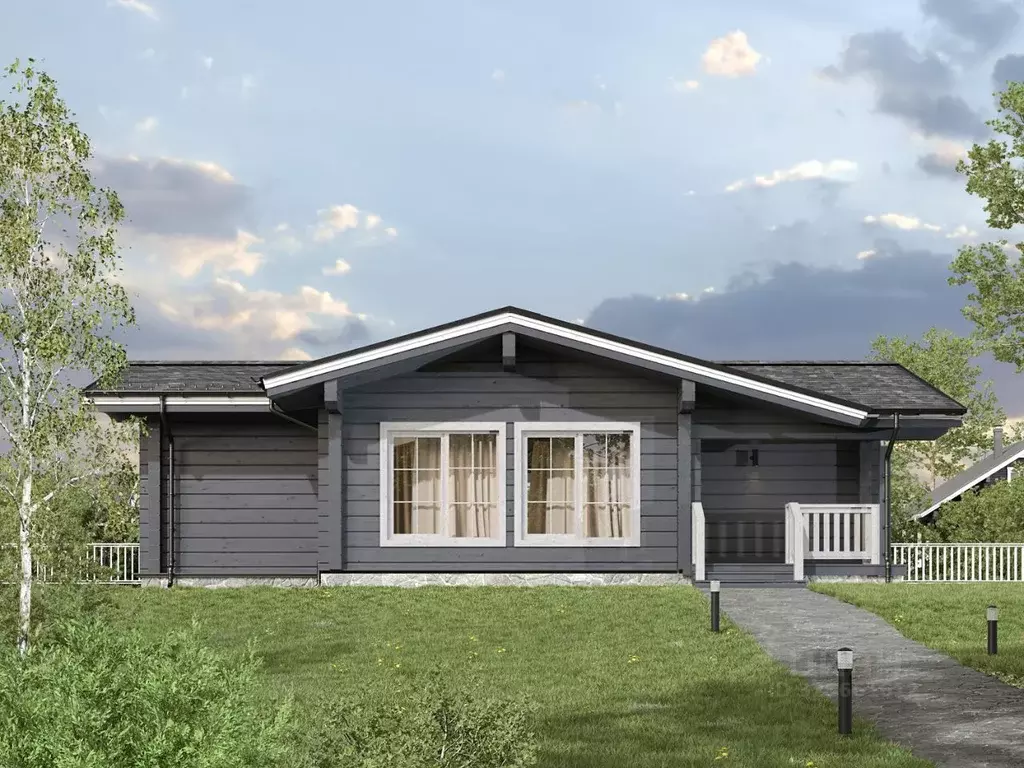 Дом в Ленинградская область, Приозерский район, Ромашкинское с/пос, ... - Фото 1