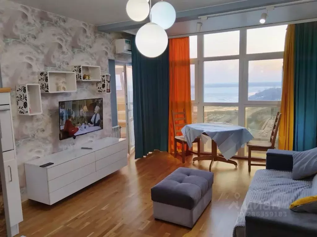 1-к кв. Хабаровский край, Хабаровск Пионерская ул., 1 (30.0 м) - Фото 1