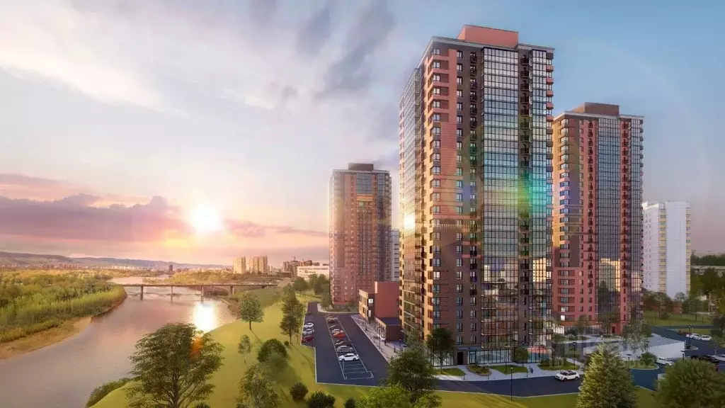 1-к кв. Красноярский край, Красноярск ул. 3-я Краснодарская (46.15 м) - Фото 1