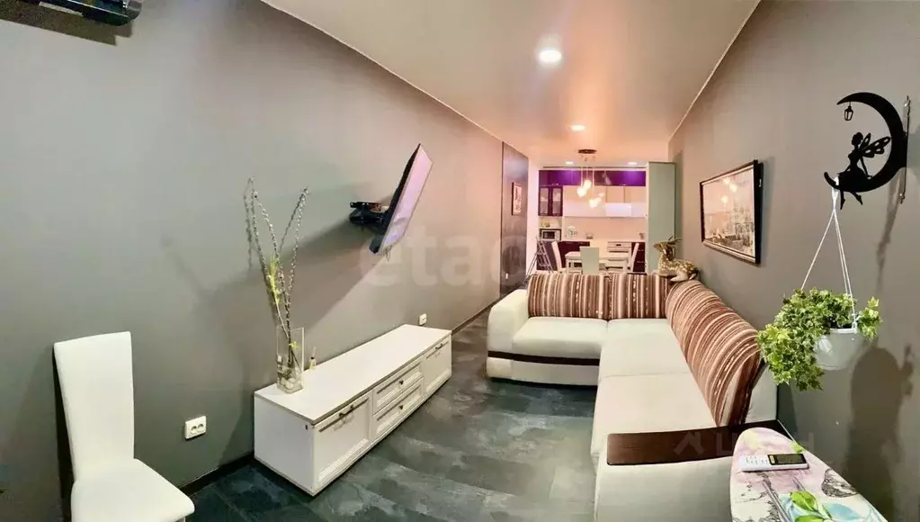 2-к кв. Крым, Ялта муниципальный округ, Виноградное пгт ш. ... - Фото 2