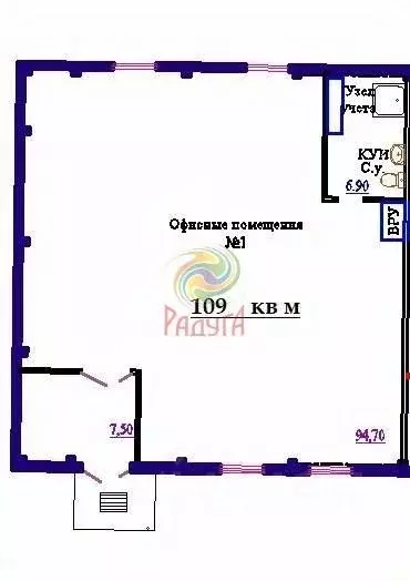 Офис в Ивановская область, Иваново Самоцветы мкр, 4 (110 м) - Фото 2