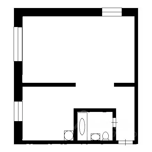 1-к кв. Кировская область, Киров ул. Чапаева, 18 (30.3 м) - Фото 1