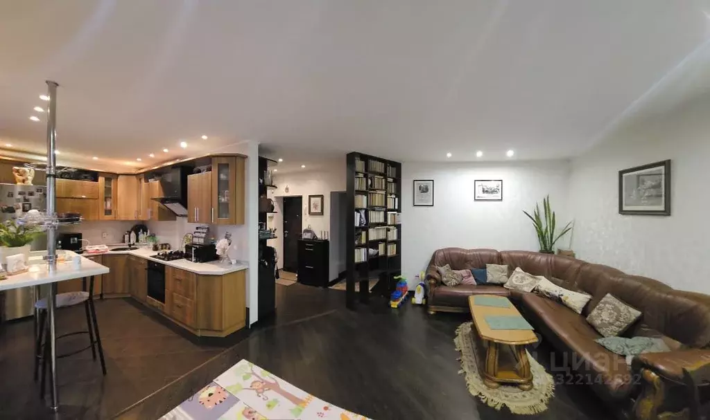 2-к кв. Калужская область, Калуга Николо-Козинская ул., 56 (80.8 м) - Фото 1