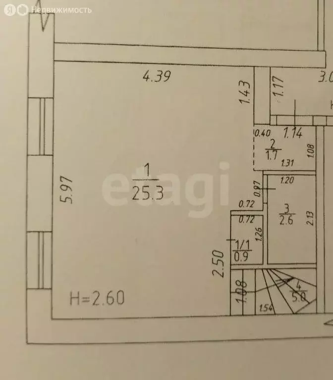 4-комнатная квартира: село Супсех, улица Фрунзе, 53 (103.5 м) - Фото 0