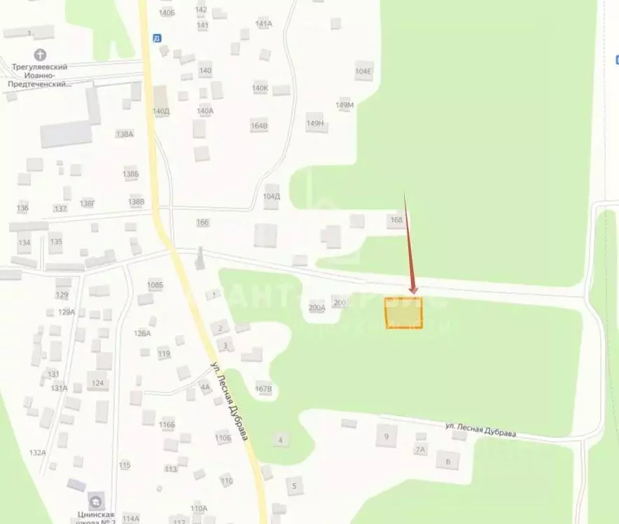 Участок в Тамбовская область, Тамбов городской округ, пос. Тригуляй, ... - Фото 1